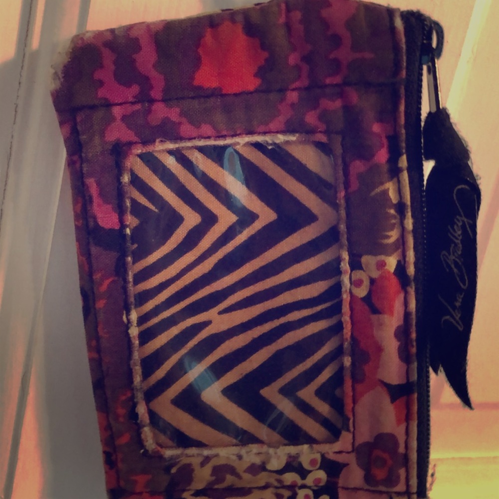 Vera Bradley lanyard and ID holder